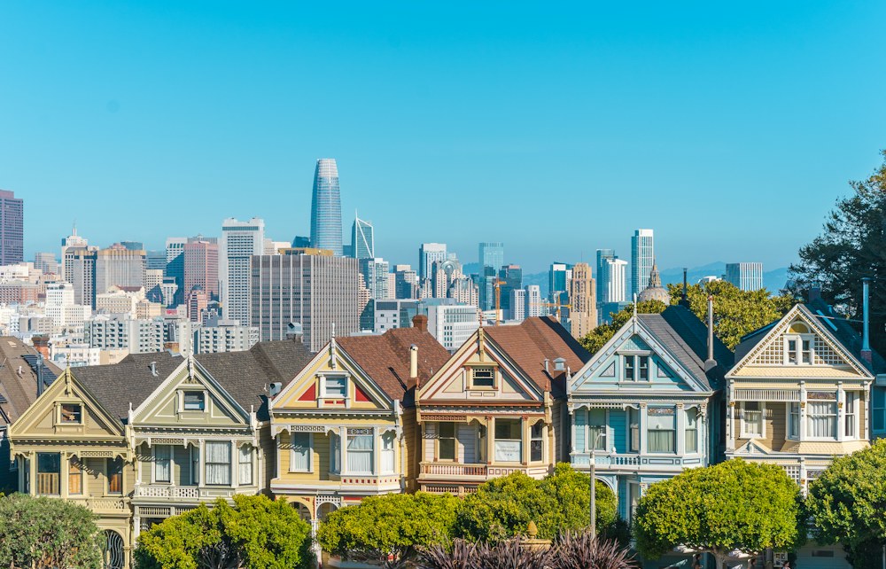 San Francisco’s colorful Painted Ladies